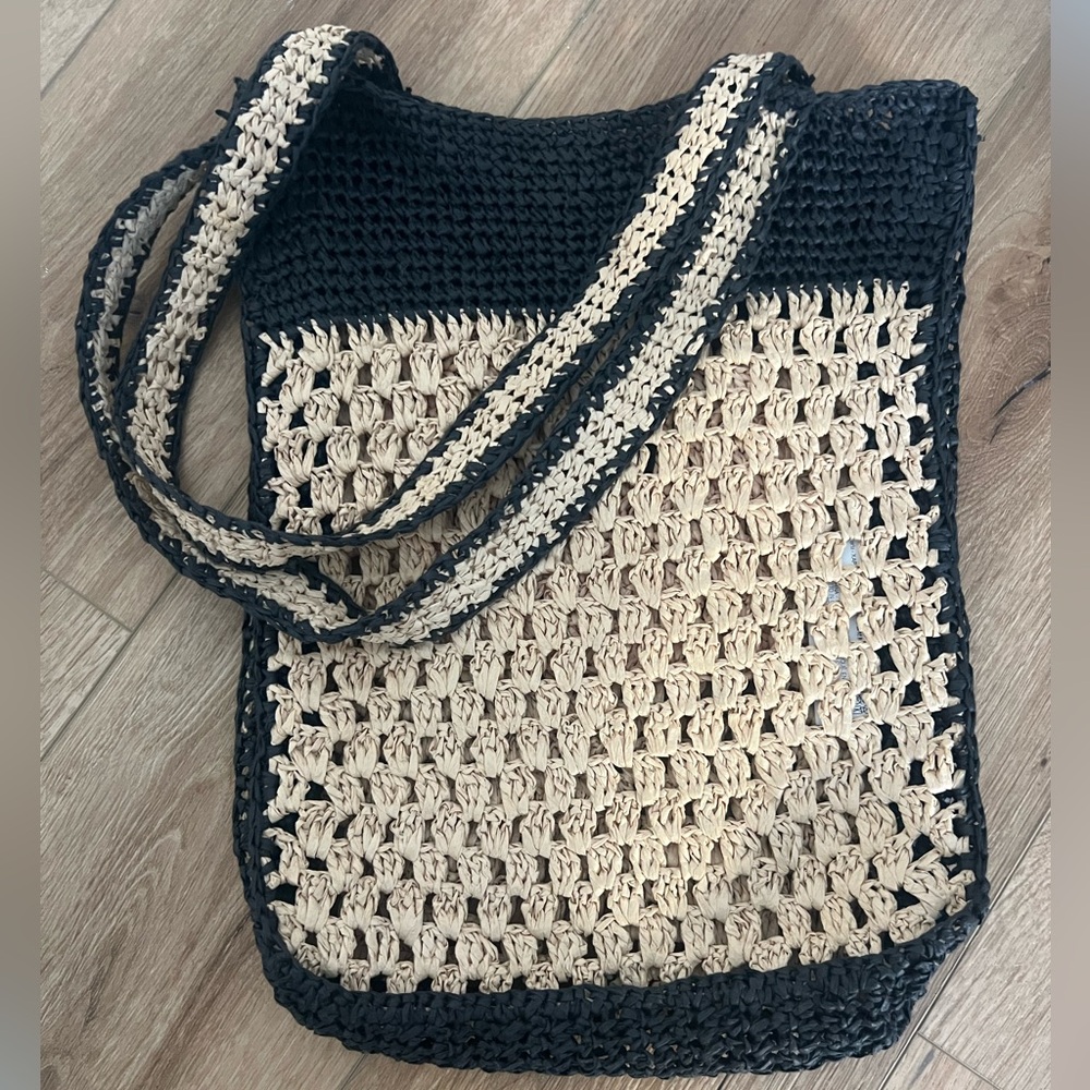 Zara Woven Tote Bag